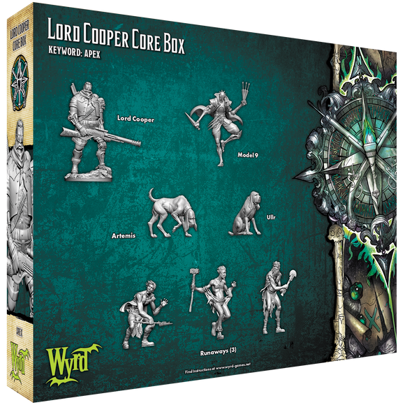 Malifaux Third Edition: Lord Cooper Core Box - Bards & Cards