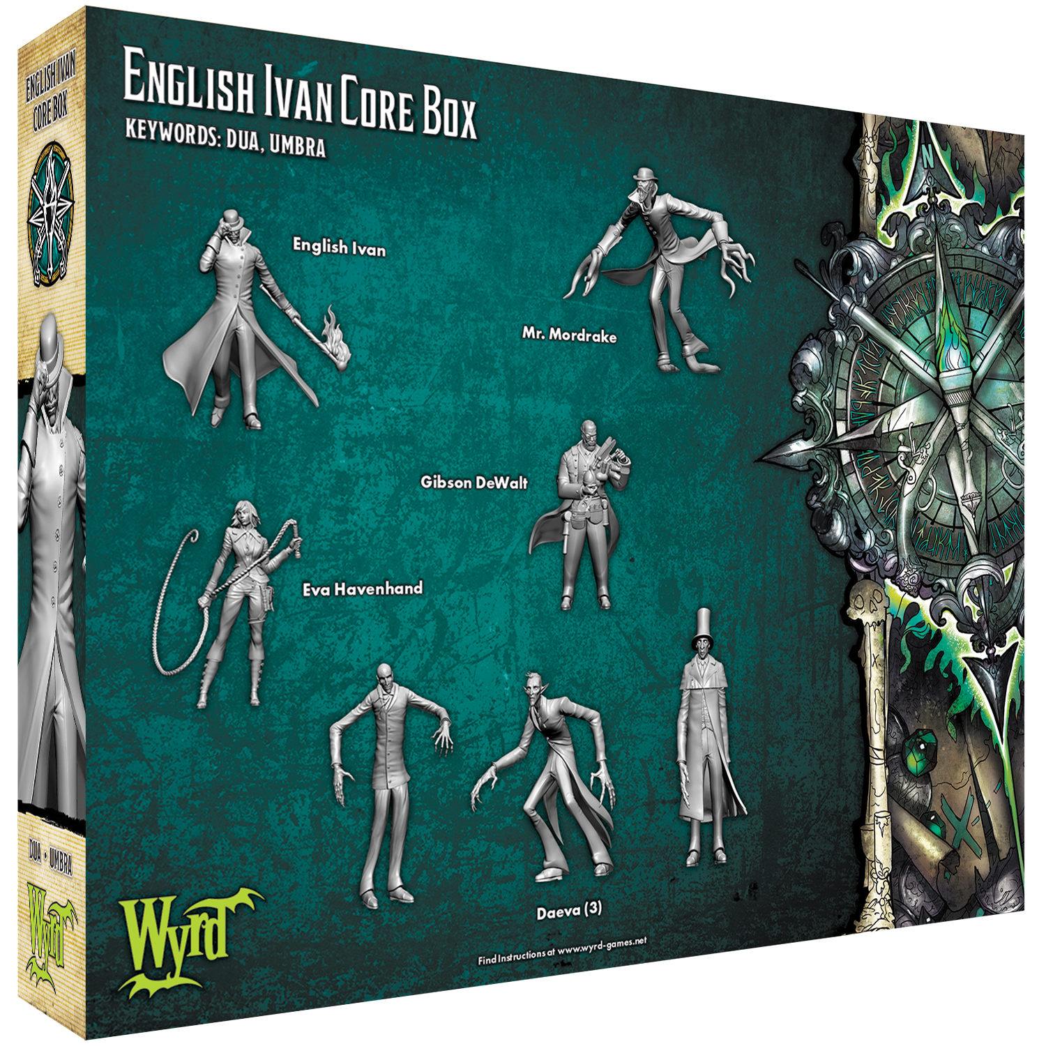 Malifaux Third Edition: English Ivan Core Box - Bards & Cards