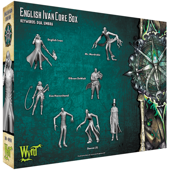 Malifaux Third Edition: English Ivan Core Box - Bards & Cards