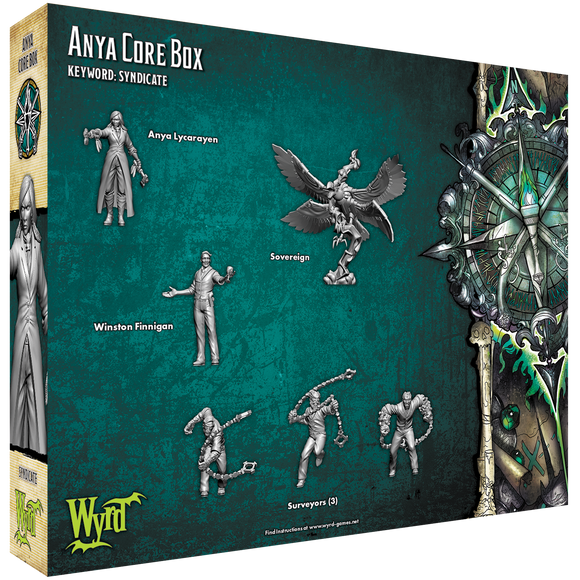 Malifaux Third Edition: Anya Core Box - Bards & Cards