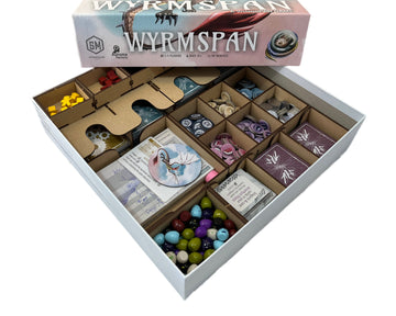 Wyrmspan Board Game Organizer Insert - Bards & Cards