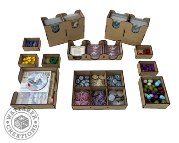 Wyrmspan Board Game Organizer Insert - Bards & Cards