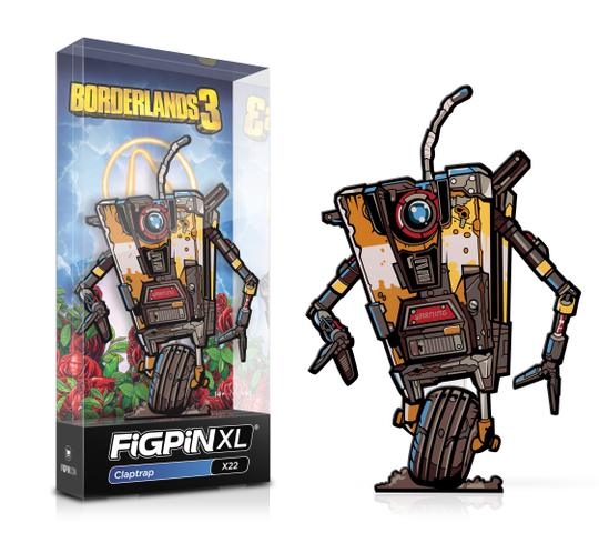 FiGPiN XL: Borderlands 3 - Claptrap #X22 - Bards & Cards