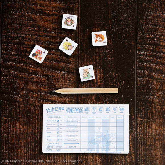 YAHTZEE: One Piece - Bards & Cards