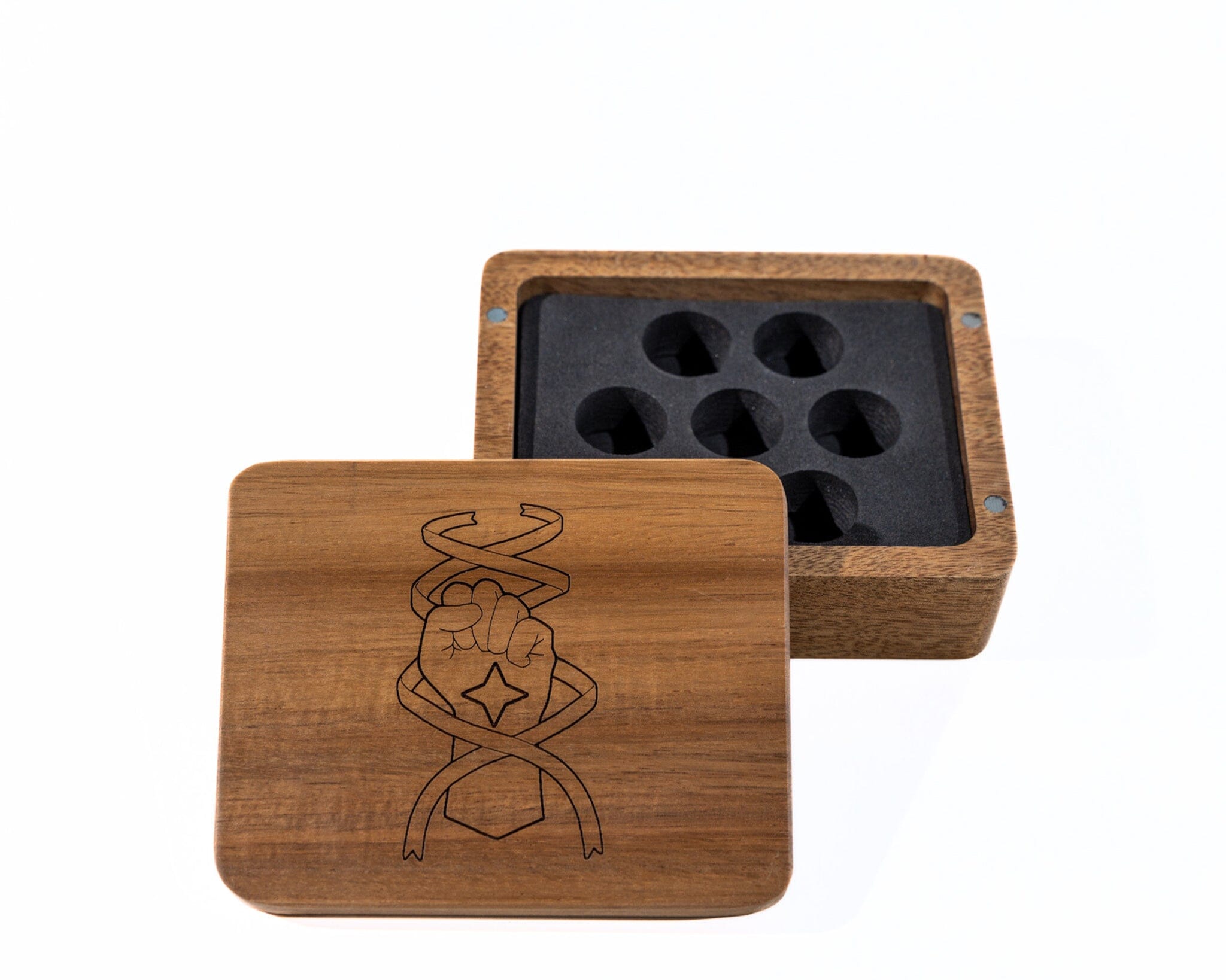 Monk Wooden Dice Case - Bards & Cards