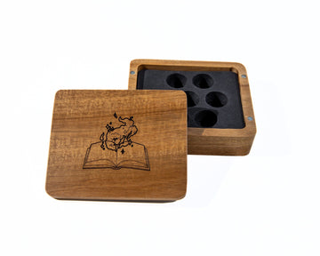 Wizard Wooden Dice Case - Bards & Cards