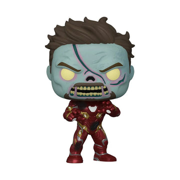 Funko Pop! Marvel's What If: Zombie Iron Man - Bards & Cards