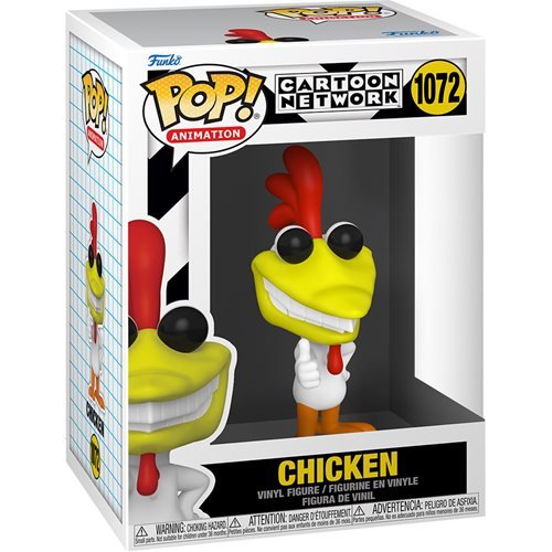 Funko Pop! Cow & Chicken: Chicken - Bards & Cards