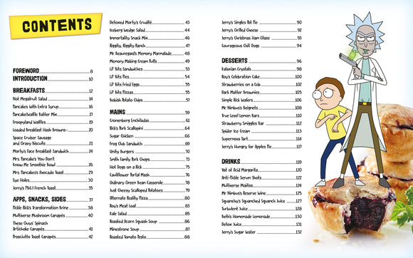 Rick and Morty: The Official Cookbook - Bards & Cards