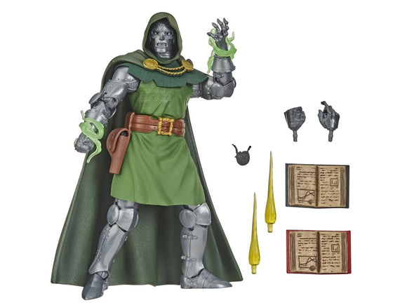 Fantastic Four Marvel Legends - Doctor Doom 6-Inch Exclusive Action Figure - Bards & Cards