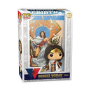 Funko Comic Cover: Wonder Woman 80th Rebirth on Throne - Bards & Cards