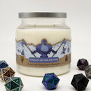Cantrip Candles - Domain of the Draugr (16 oz Glass Candle) - Bards & Cards