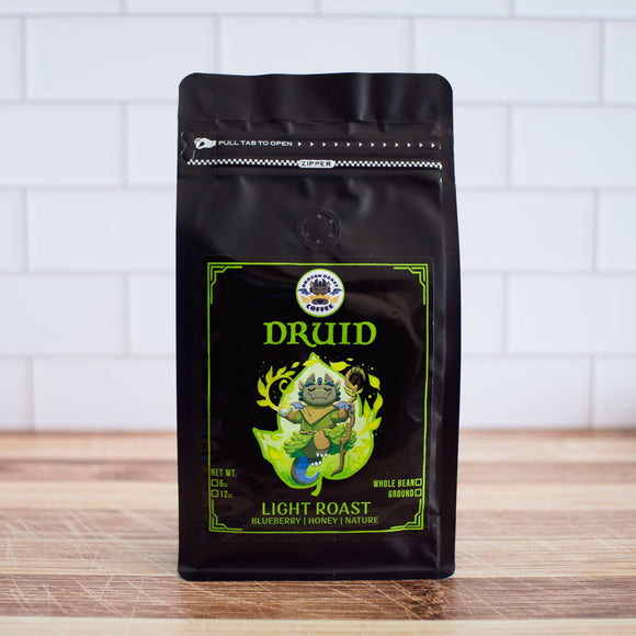 Dragon Roast Coffee - Druid Roast: 12 oz / Whole Bean - Bards & Cards