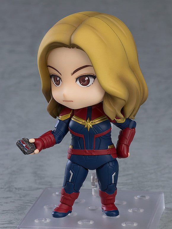 Good Smile Company: Nendoroid: Captain Marvel - Captain Marvel Hero's Edition DX Version #1154-DX - Bards & Cards
