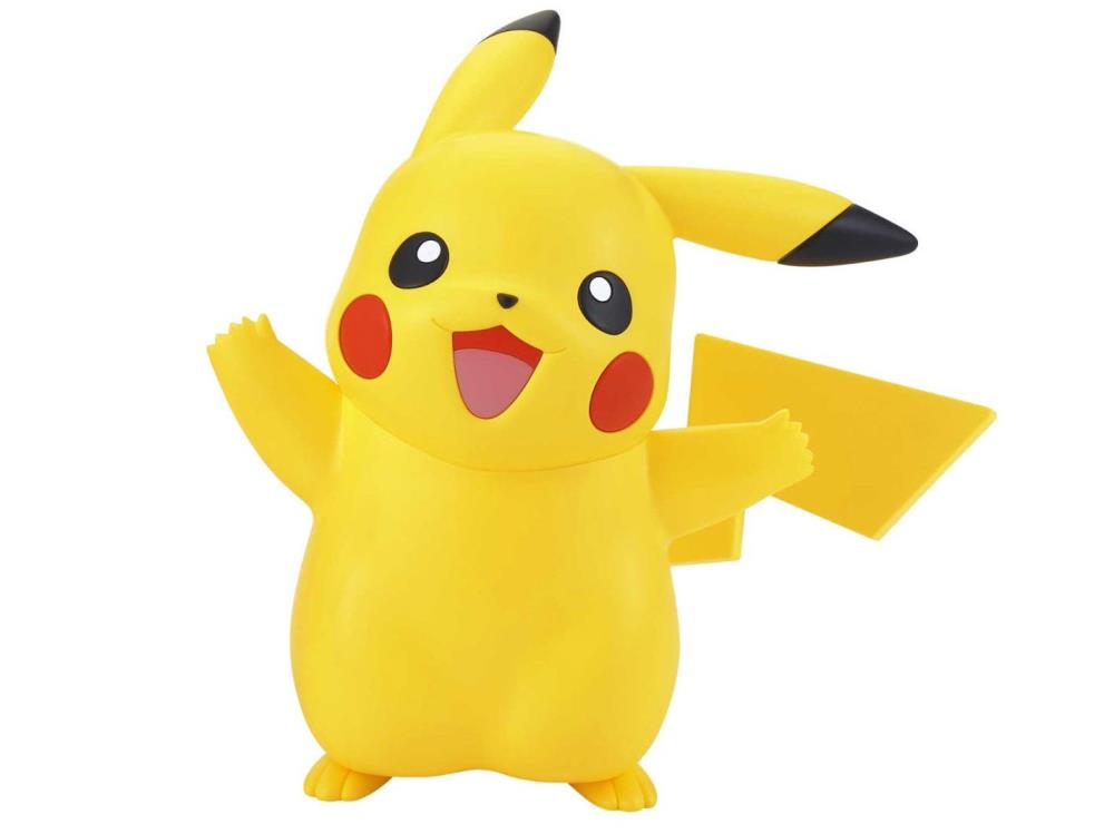 Bandai Spirits: Pokemon - 01 Pikachu Model Kit Quick!! - Bards & Cards