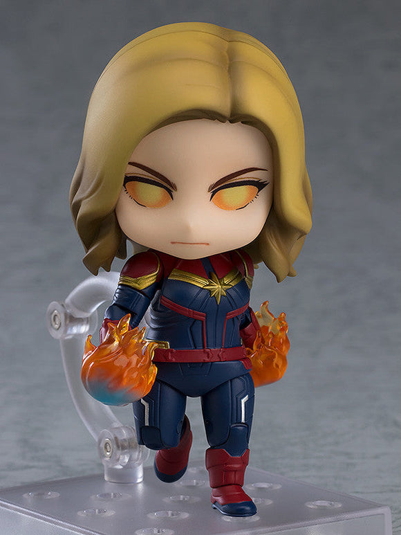 Good Smile Company: Nendoroid: Captain Marvel - Captain Marvel Hero's Edition DX Version #1154-DX - Bards & Cards