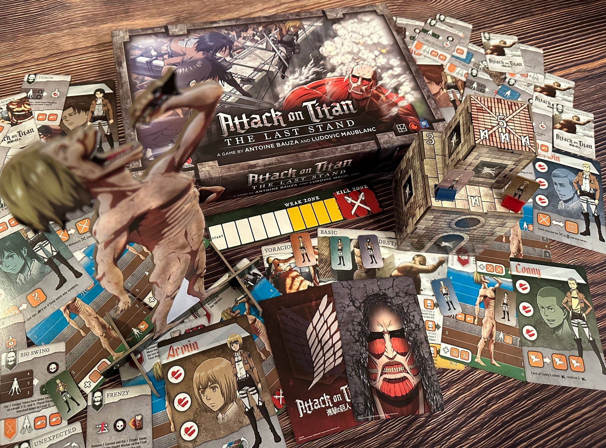 Attack on Titan - The last stand - Japanime Games - Bards & Cards
