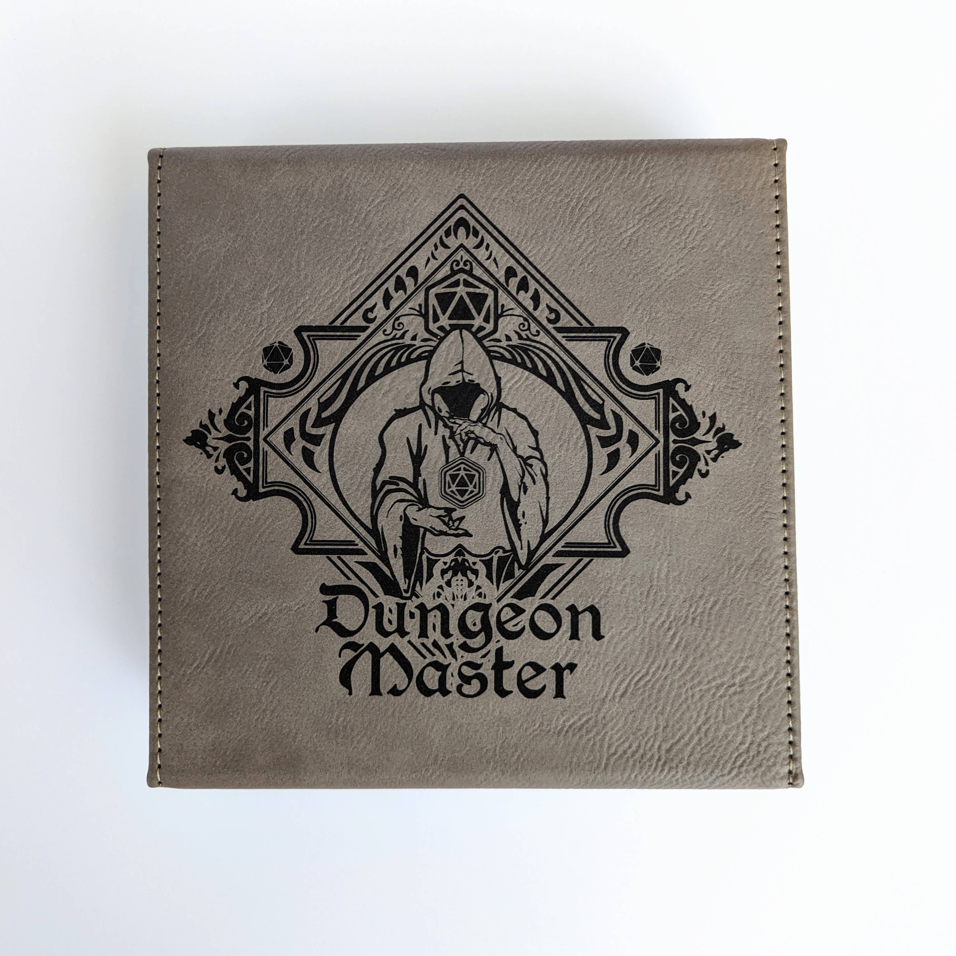 The Fate Twister - D&D - Vegan Leather Dice Box - Bards & Cards