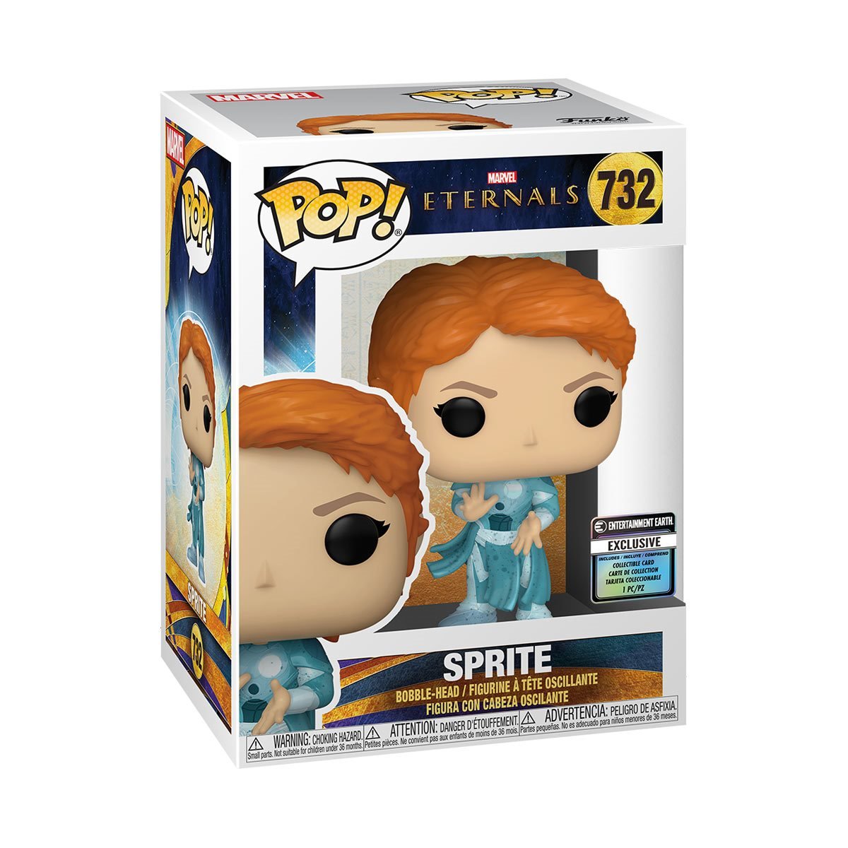 Funko Pop! Eternals: Sprite with Collectible Card - Entertainment Earth Exclusive - 0