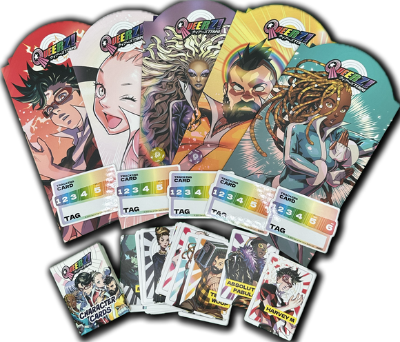 Queerz! RPG Basic Box - Bards & Cards