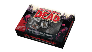 The Walking Dead Dismembered Zombie Resin Poly Dice Set - Bards & Cards