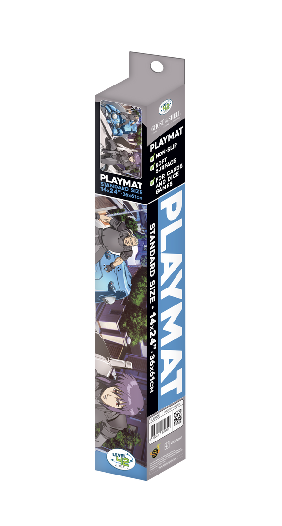 Ghost in the Shell Playmat - Section 9 in Action - Bards & Cards