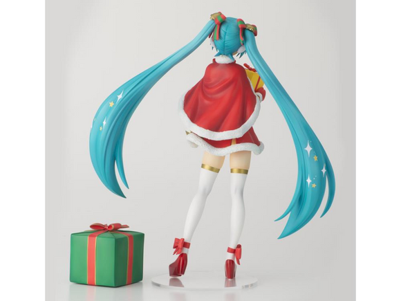 Sega: Vocaloid Super Premium Miku Hatsune (Christmas 2019 Ver.) Figure - Bards & Cards
