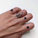 Ashley Hay Design - Makeup D20 Stamp and Eyeliner - Bards & Cards