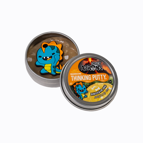 Crazy Aaron's Thinking Putty - Lost Treasure Guardians 2" Tin - Bards & Cards