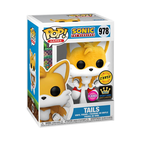 Sonic the Hedgehog Tails Flying Funko Pop! Vinyl Figure #978 - Specialty Series - Bards & Cards