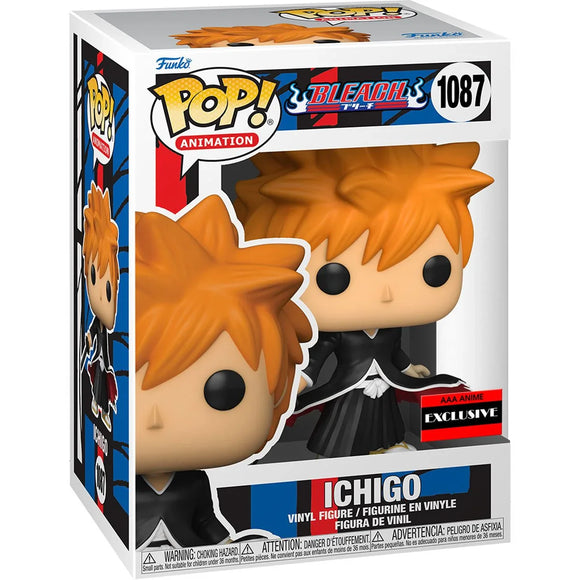 Funko Pop! Bleach Ichigo Bankai Tensa Zangetsu - AAA Anime Exclusive - Bards & Cards