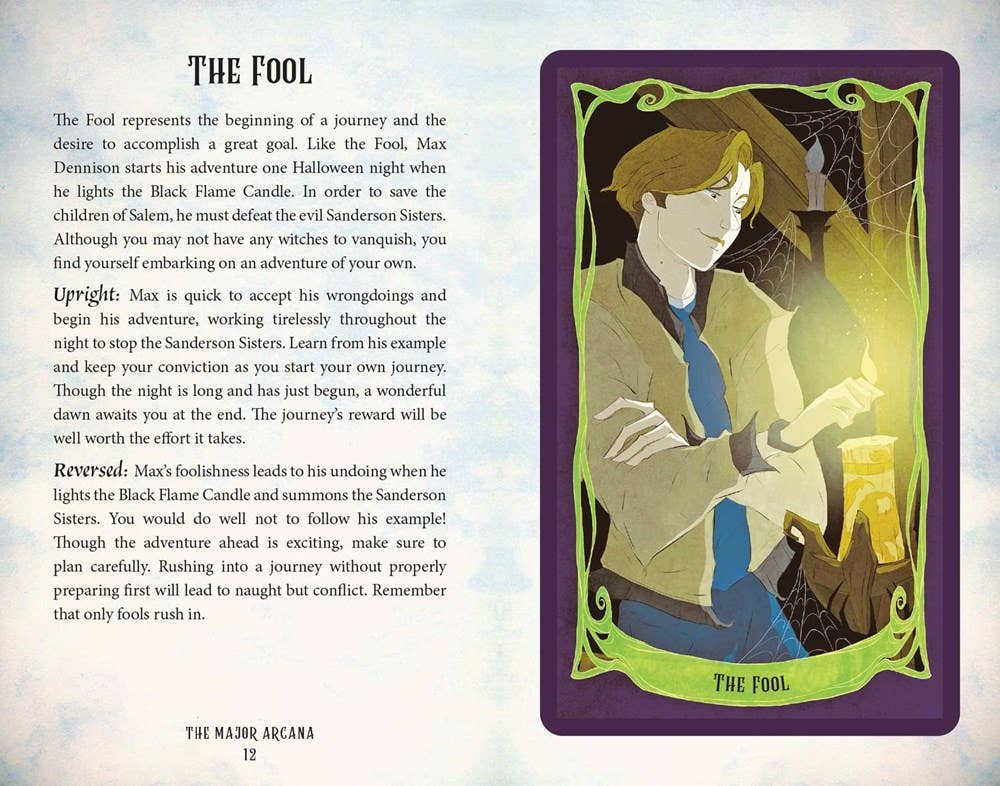 Hocus Pocus: The Official Tarot Deck and Guide Book - Bards & Cards