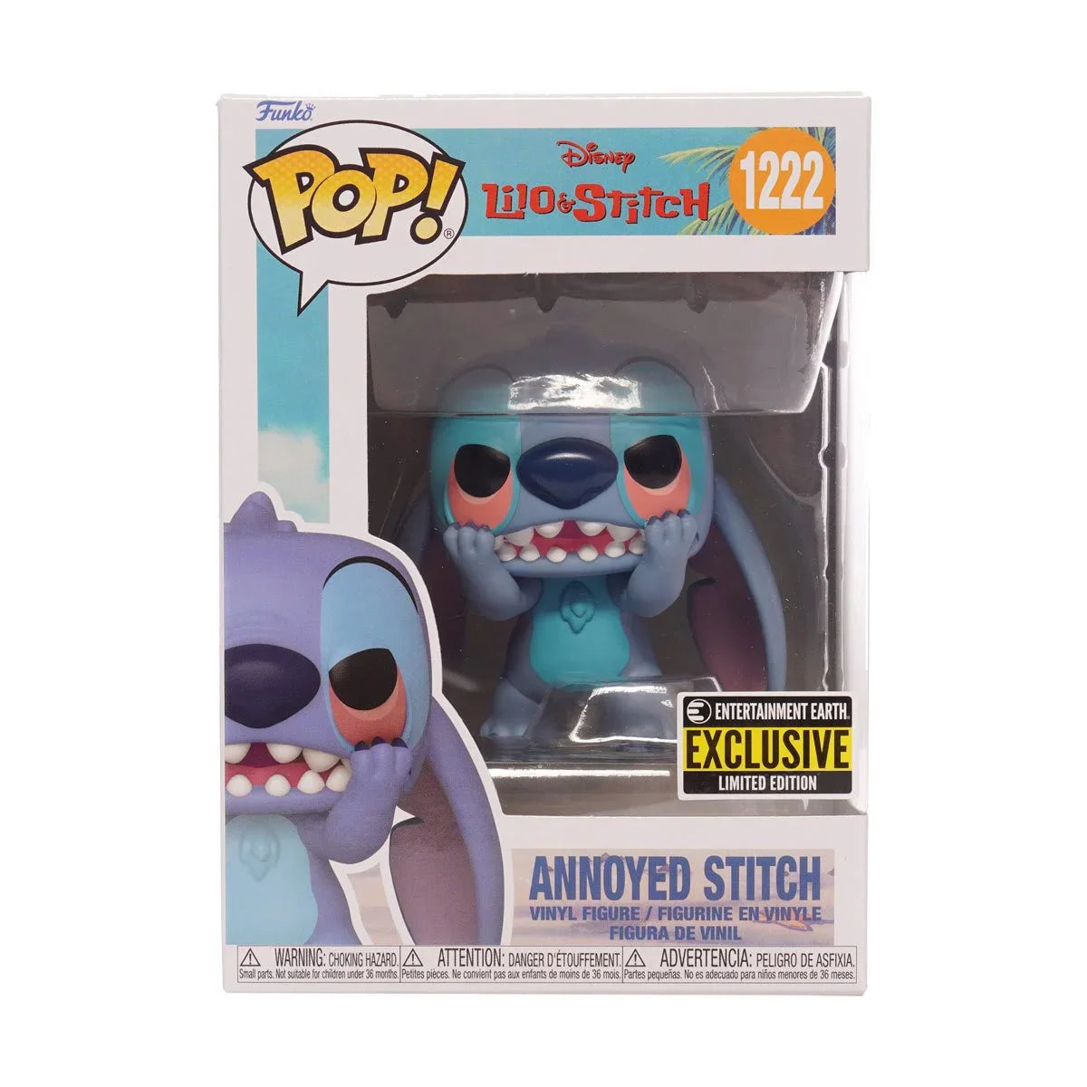 Funko Pop! Lilo & Stitch Annoyed Stitch - Entertainment Earth Exclusive - Bards & Cards