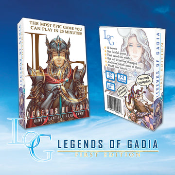 Legends of Gadia: FIRST EDITION Fantasy Card Game - Bards & Cards