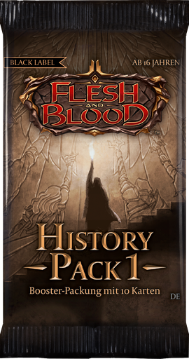 History Pack 1: Black Label [German] - Booster Pack - Bards & Cards