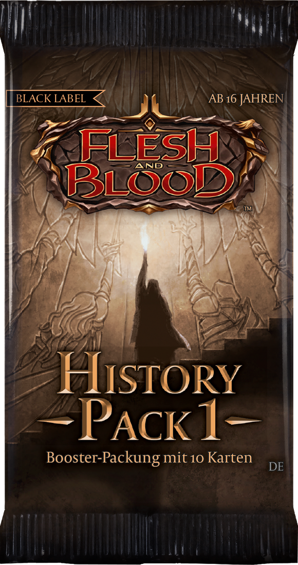 History Pack 1: Black Label [German] - Booster Pack - Bards & Cards