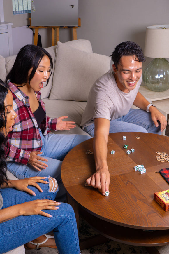 Flapjacks & Sasquatches Dice Game - Bards & Cards