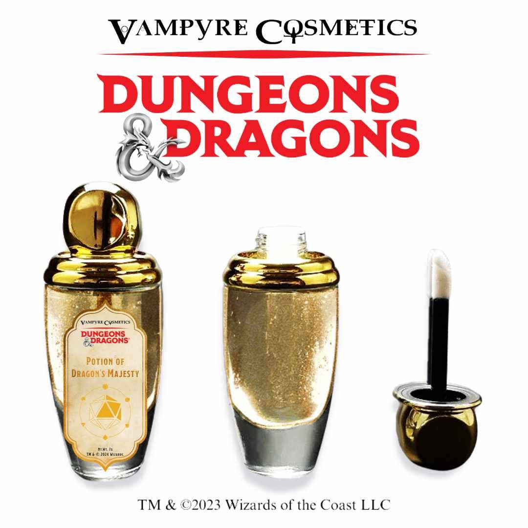 Dungeons & Dragons Spell Potion Lipglosses: Potion of Dragon's Majesty