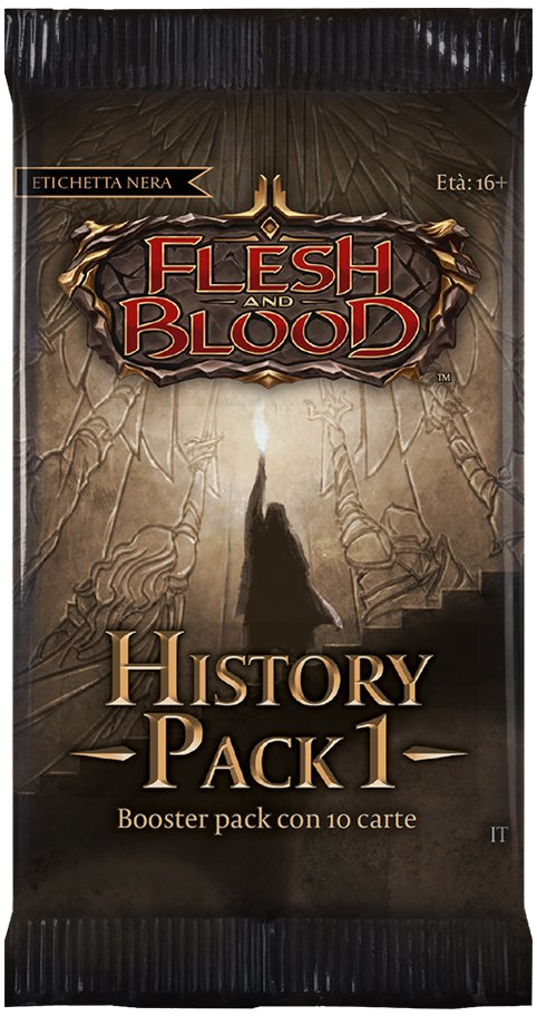 History Pack 1: Black Label [Italian] - Booster Pack - Bards & Cards