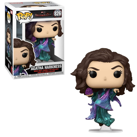 Funko POP! WandaVision - Agatha Harkness Vinyl Figure #826 - Bards & Cards