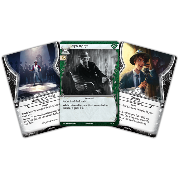 Arkham Horror: The Card Game - André Patel Investigator Deck - Bards & Cards