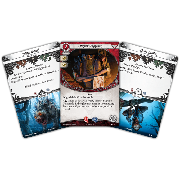 Arkham Horror: The Card Game - Miguel de la Cruz Investigator Deck - Bards & Cards