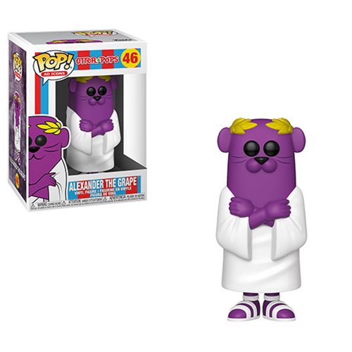 Funko POP! Ad Icons: Otter Pops - Alexander the Grape Vinyl Figure #46 - Bards & Cards