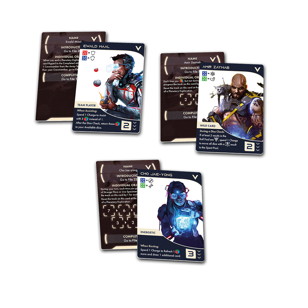 ISS Vanguard - Personnel Files Expansion - Bards & Cards