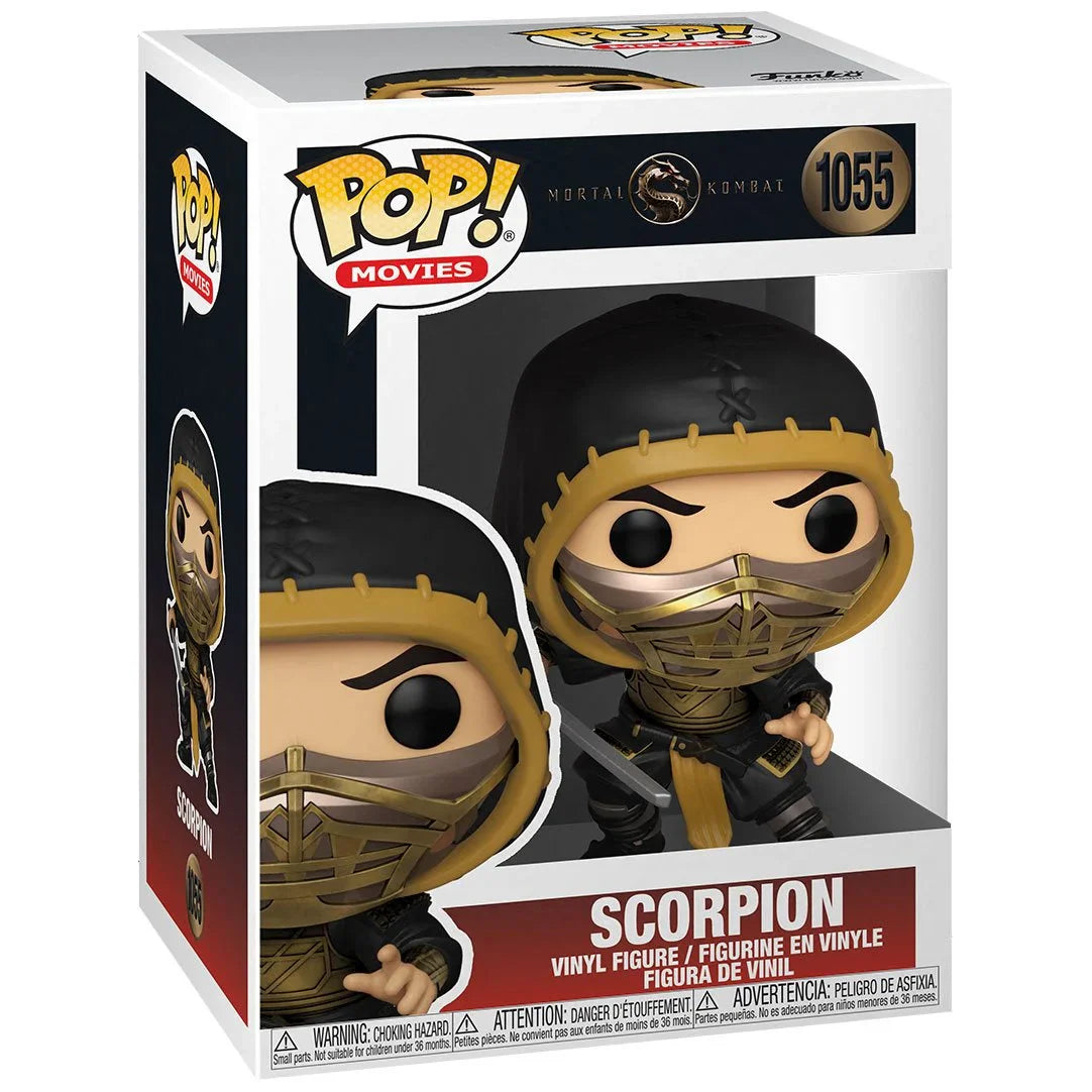 Funko Pop! Mortal Kombat 2021: Scorpion - Bards & Cards