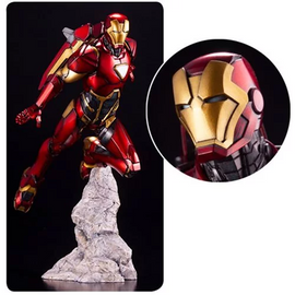 KOTOBUKIYA ARTFX Premier: Marvel Iron Man Limited Edition 1:10 Scale Statue - Bards & Cards