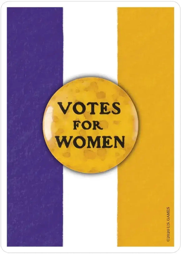 Women's Suffrage Playing Card Deck - Bards & Cards
