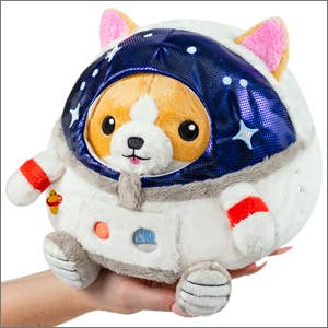 Undercover Corgi in Astronaut Suit Plush