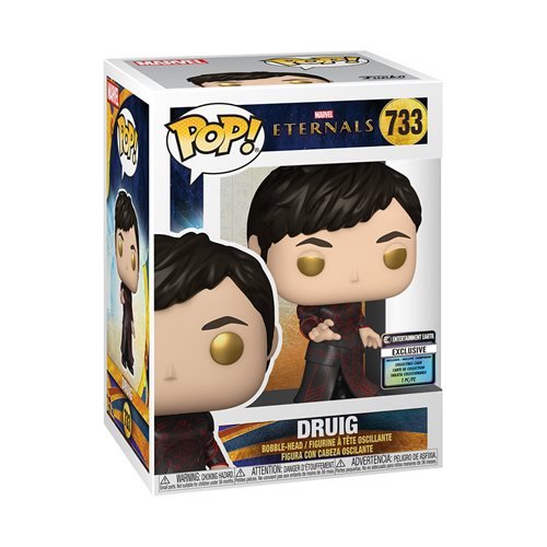 Funko Pop! Eternals: Druig with Collectible Card - Entertainment Earth Exclusive - 0