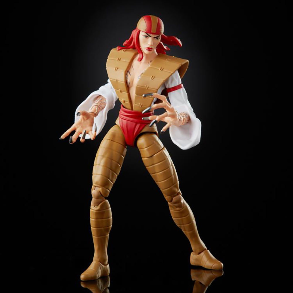 Super Villians Marvel Legends - Lady Deathstrike 6-Inch Action Figure (Xemnu Build-A-Figure) - Bards & Cards